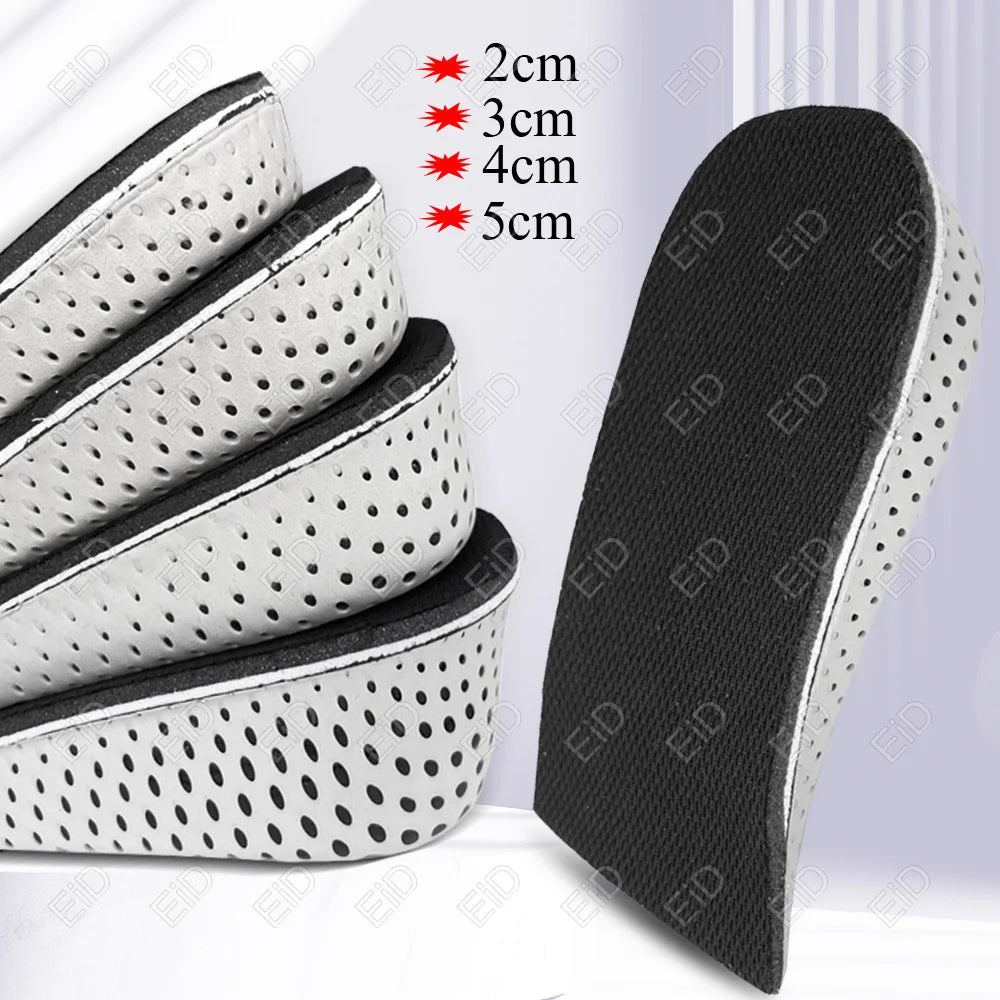Best Height Increase Insoles Men Women Shoes Flat Feet Arch Support Orthopedic Insoles Sneakers Heel Lift Memory Foam Shoe Pads