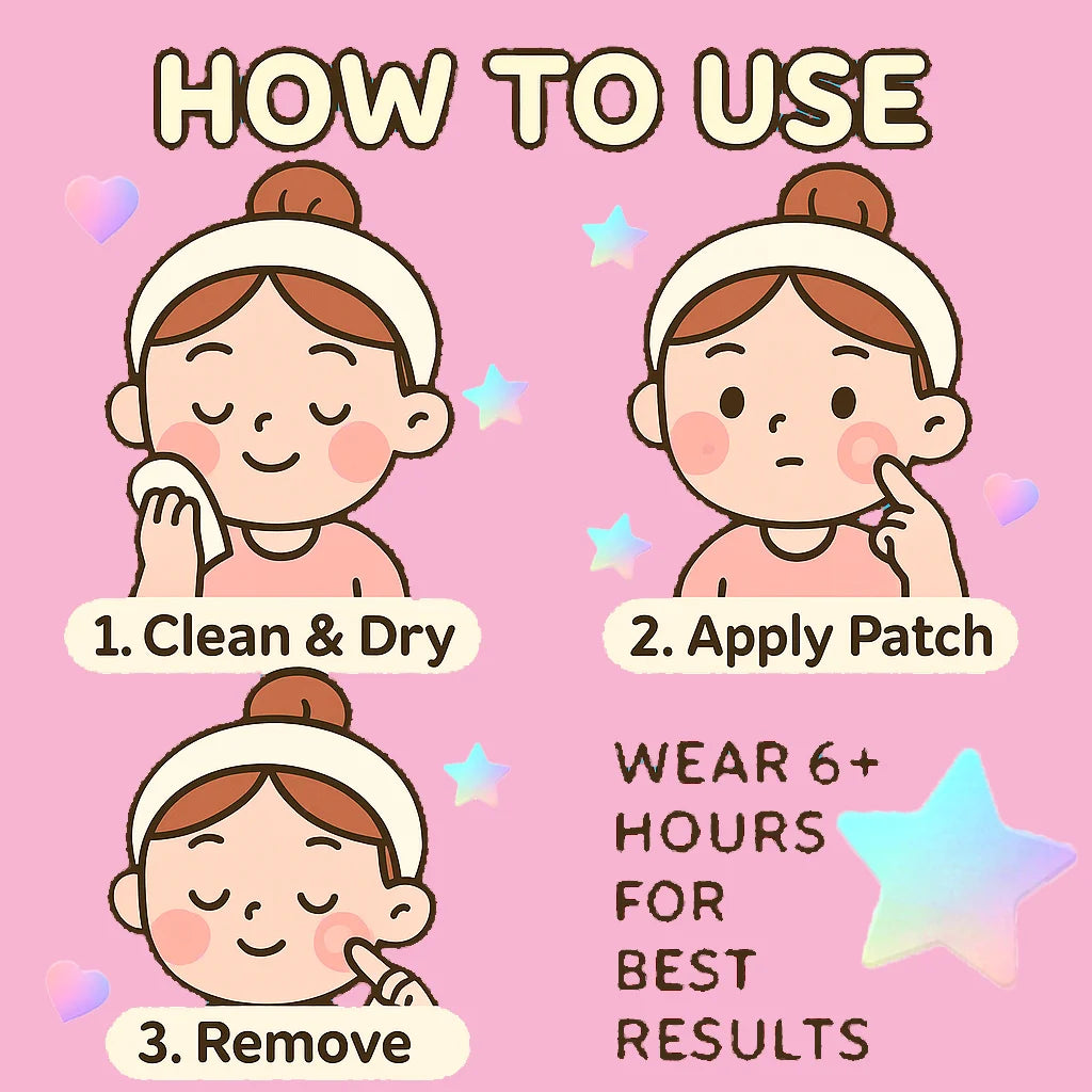 1008/504 Pieces/Box of Pimple Patches, Non Irritating Acne Stickers, High-Quality Salicylic Acid and Tea Tree Oil Acne Patches