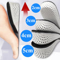 Best Height Increase Insoles Men Women Shoes Flat Feet Arch Support Orthopedic Insoles Sneakers Heel Lift Memory Foam Shoe Pads