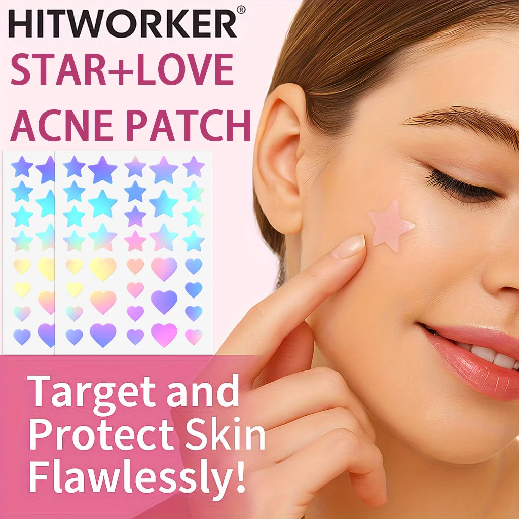 1008/504 Pieces/Box of Pimple Patches, Non Irritating Acne Stickers, High-Quality Salicylic Acid and Tea Tree Oil Acne Patches